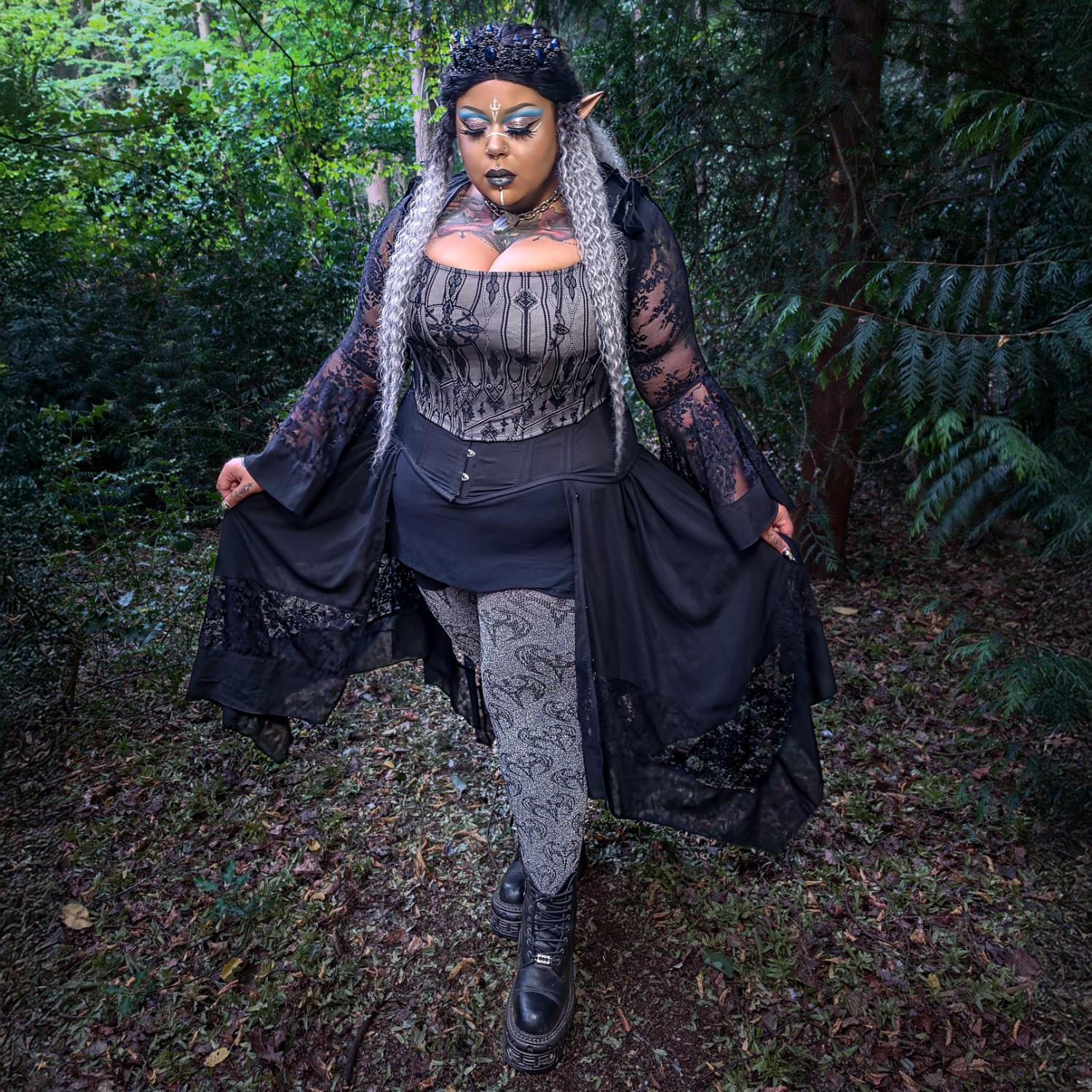 ACOTAR Tights - Silver Legion