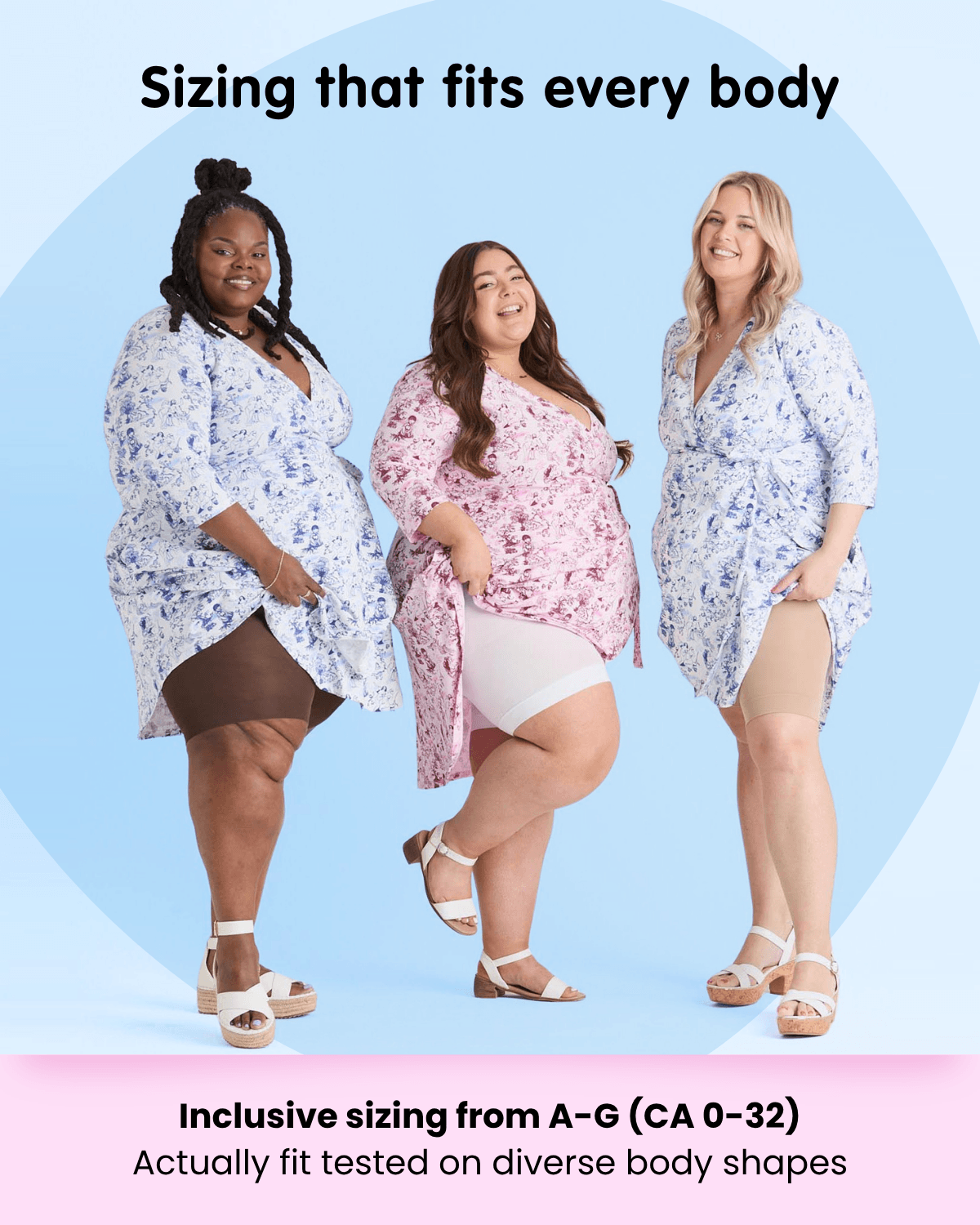 Stay Cool Chub Rub Shorts - Barbara