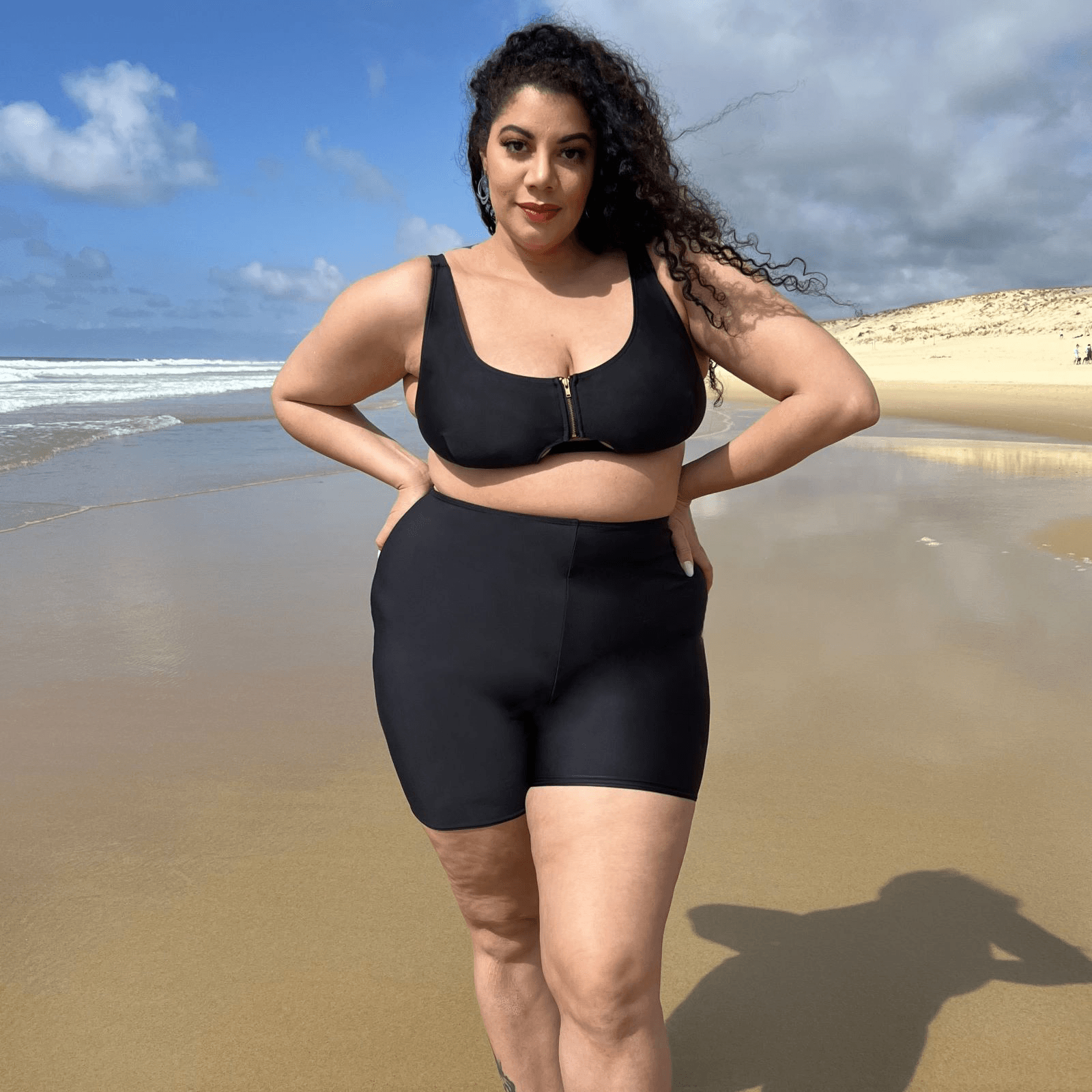 Plus size 2025 bikini shorts