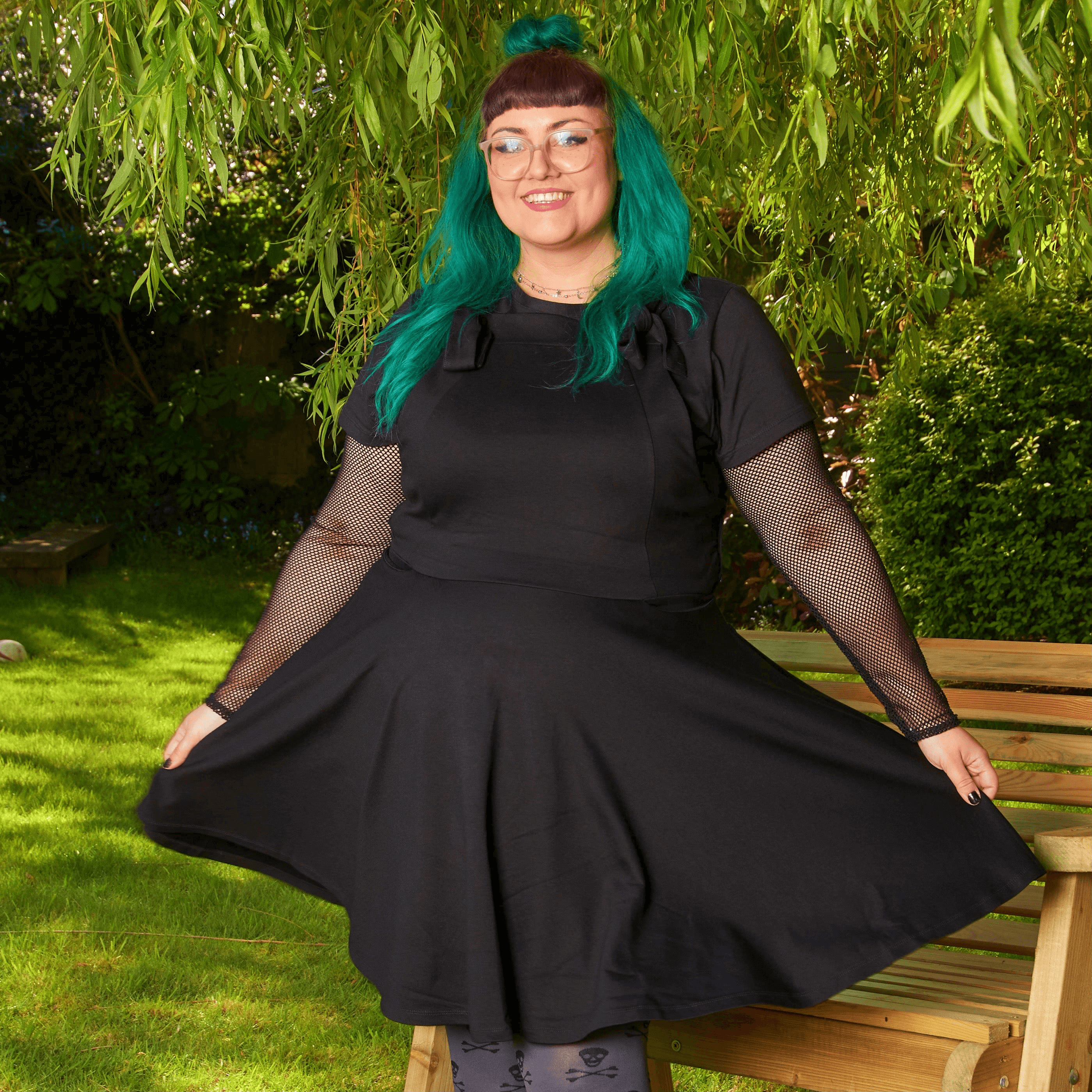 Snagafore Pinafore Dress Black