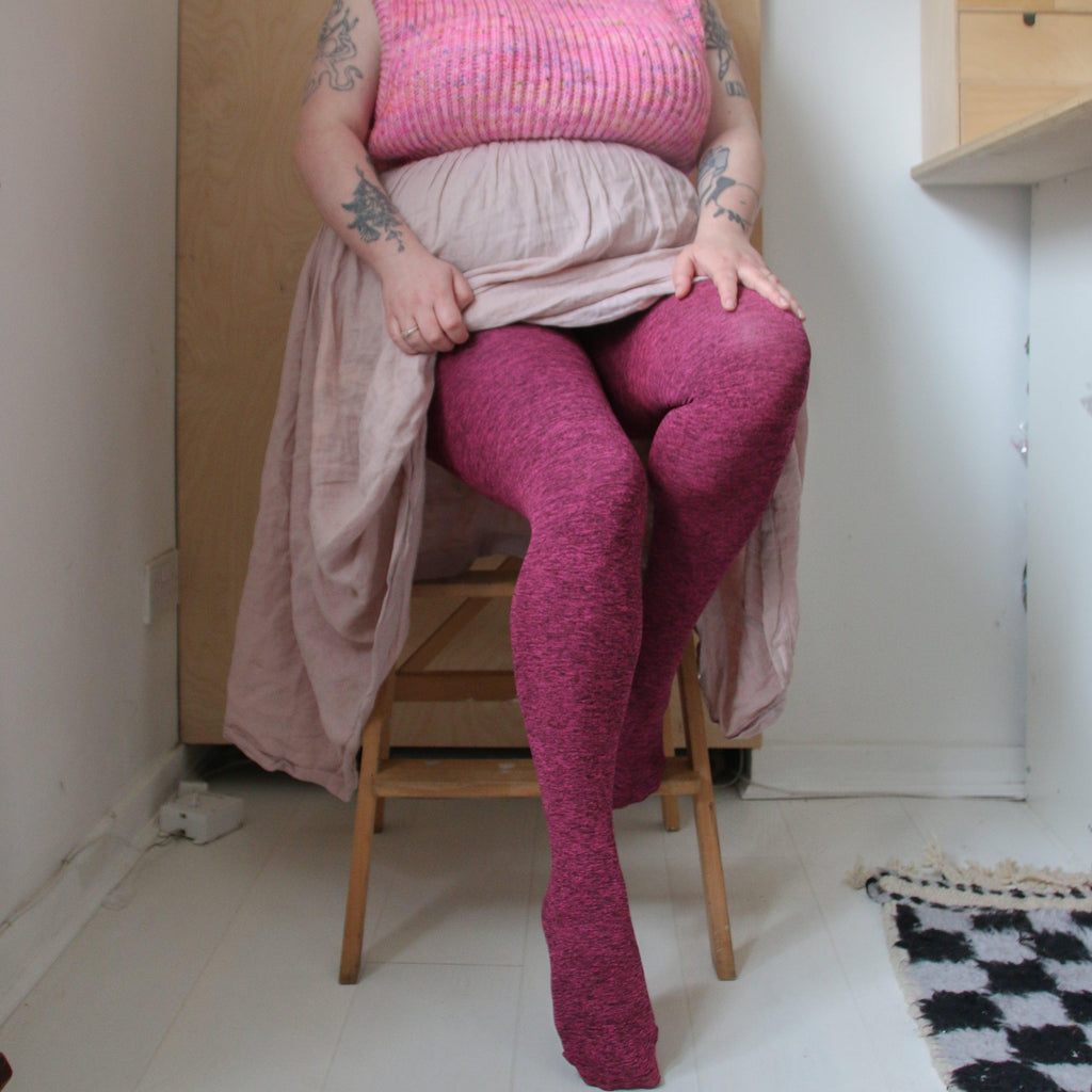 Opaque Marl Tights - Fame - Snag Canada