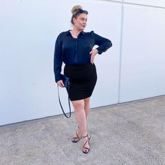 Mini Skirt - Oh! - Black - Snag Canada