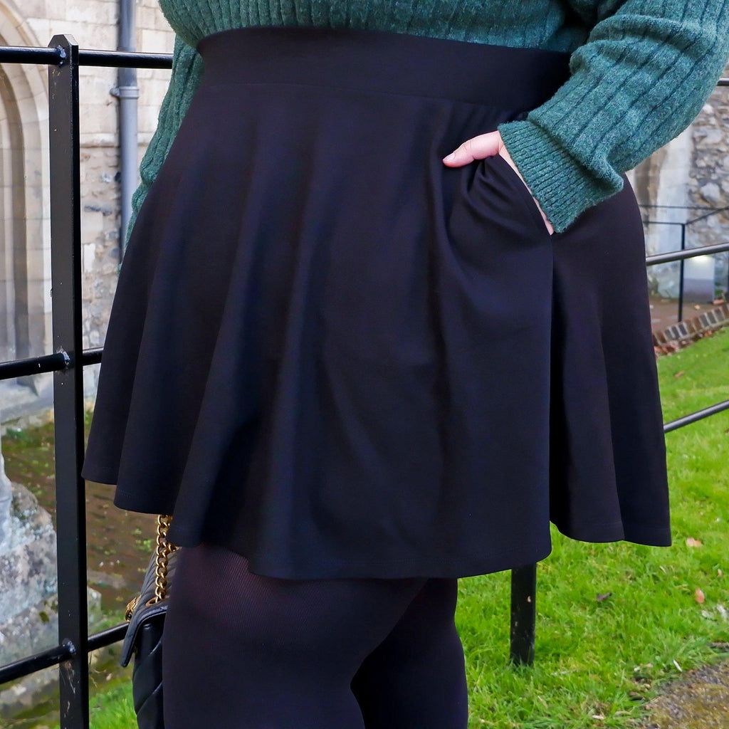 Mini-Flare Skirt - Gosh! Black - Snag Canada