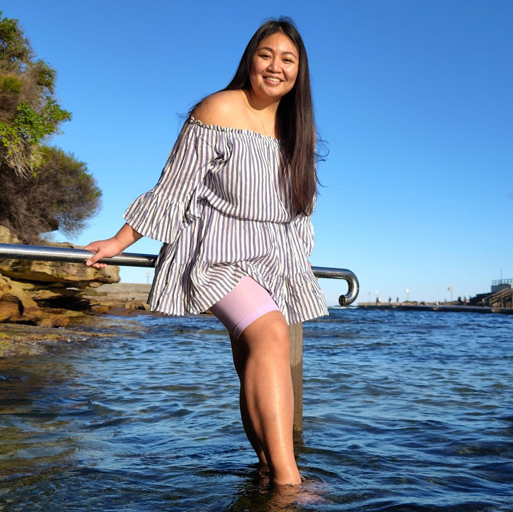 Stay Cool Chub Rub Shorts - Wisteria - Snag Canada