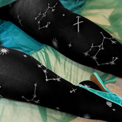 Opaque Zodiac Tights - Sagittarius - Snag Canada