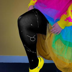 Opaque Zodiac Tights - Taurus - Snag Canada