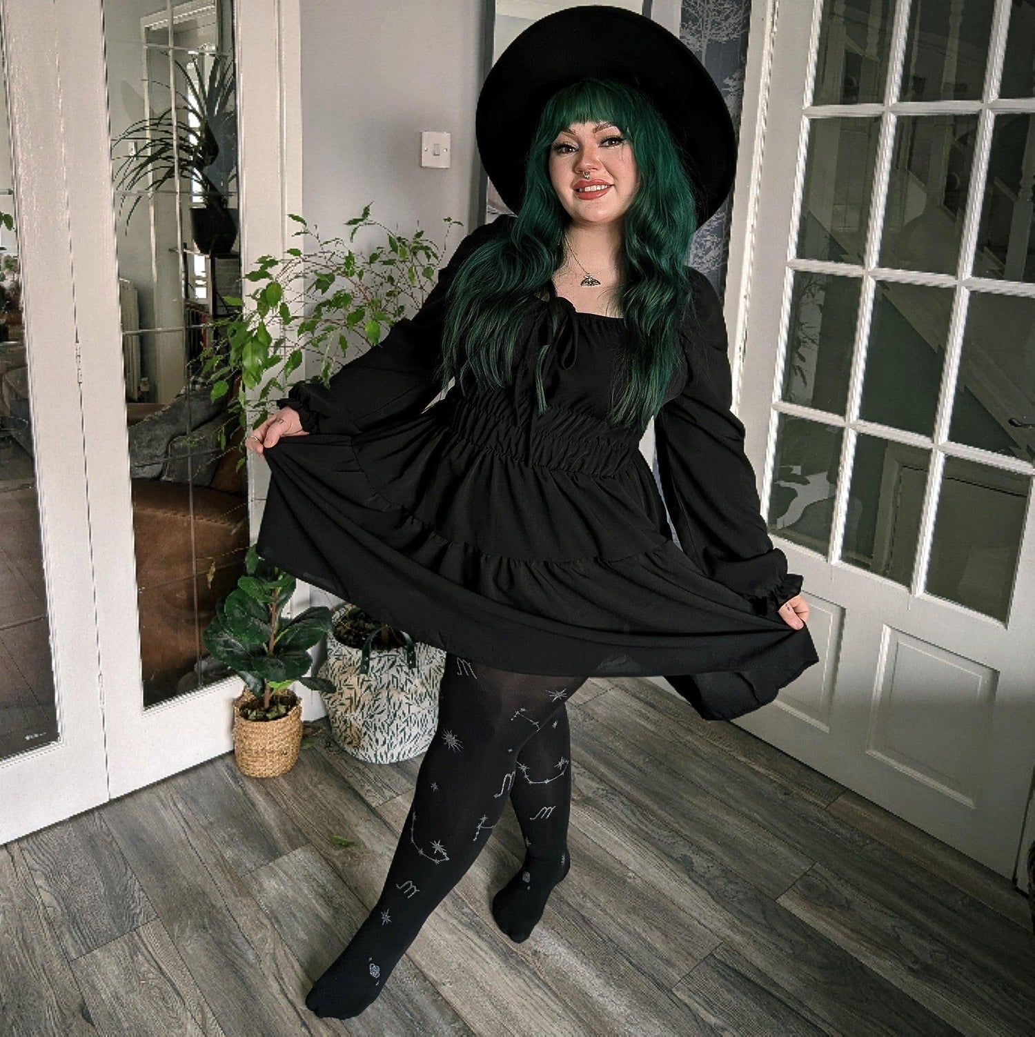 Opaque Zodiac Tights - Scorpio - Snag Canada