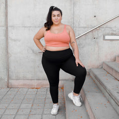 Squat Proof Short Leggings - Black - Snag Canada