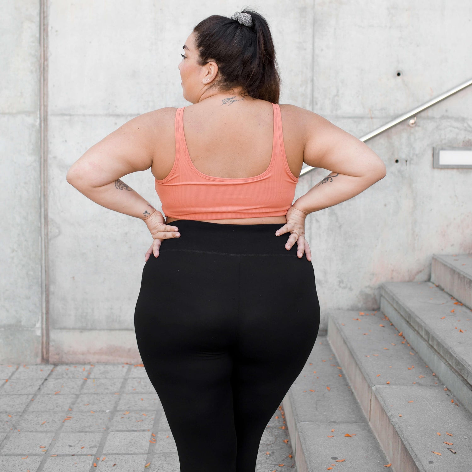 Squat Proof Short Leggings - Black - Snag Canada