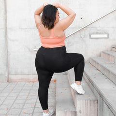 Squat Proof Short Leggings - Black - Snag Canada