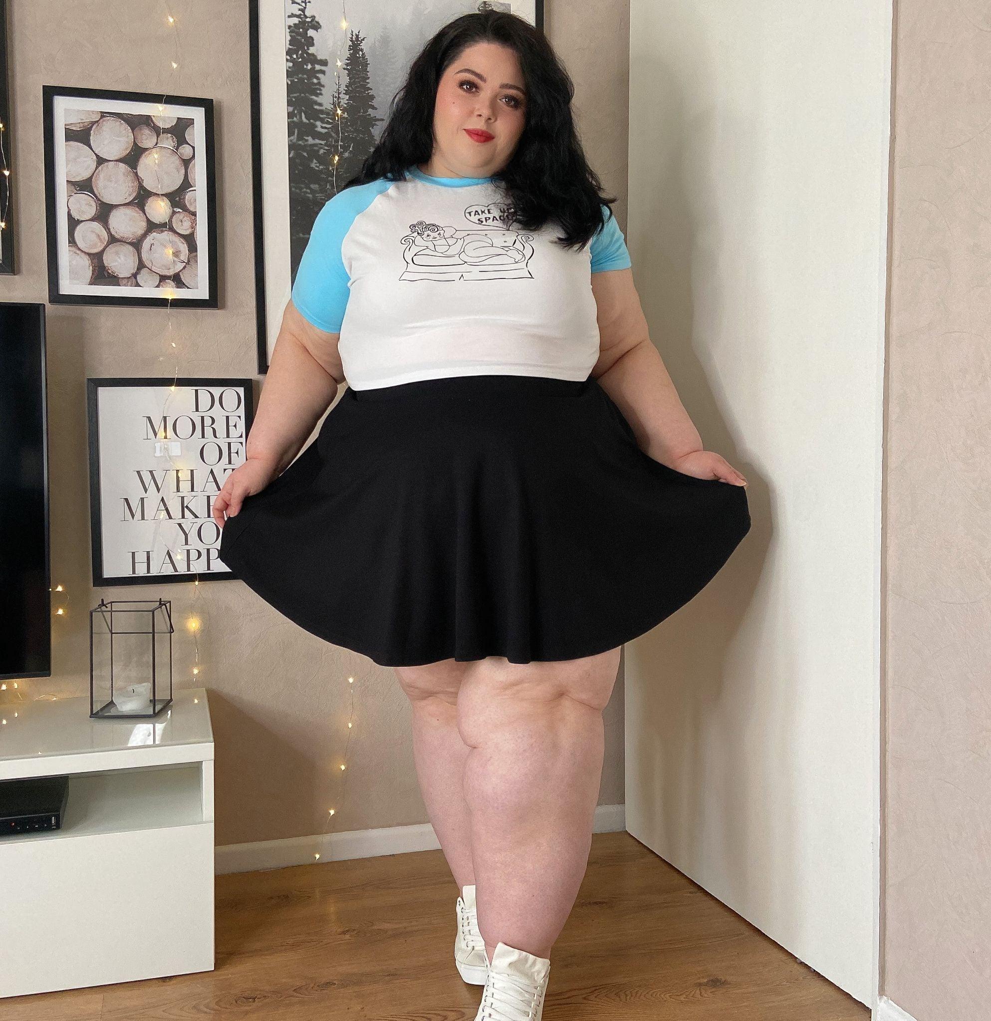 How to make outlet plus size skater skirt