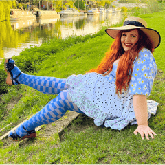 Racy Tights - True Blue - Snag Canada
