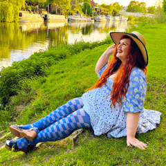 Racy Tights - True Blue - Snag Canada