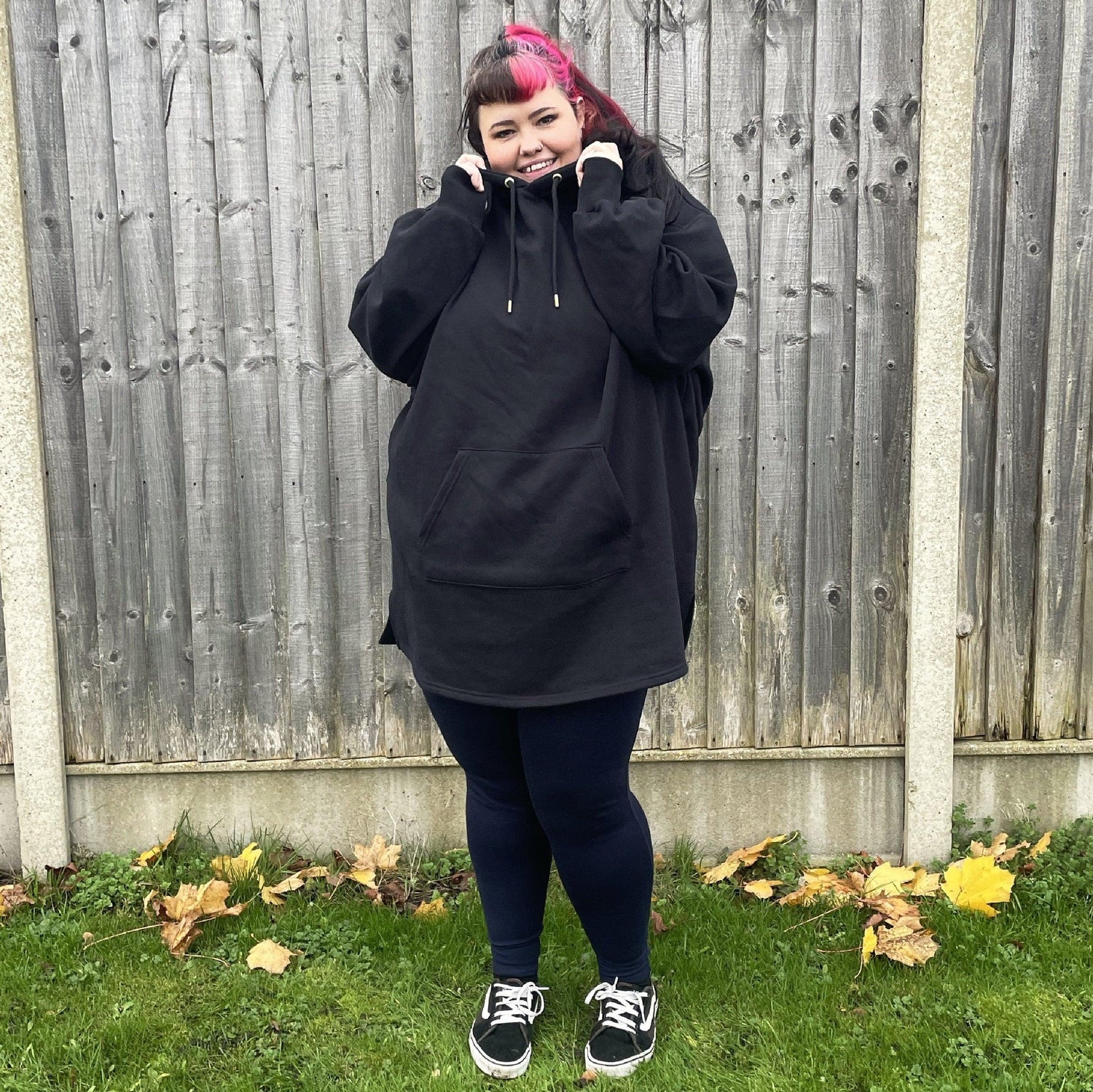 Longline Hoodie - Black - Snag Canada