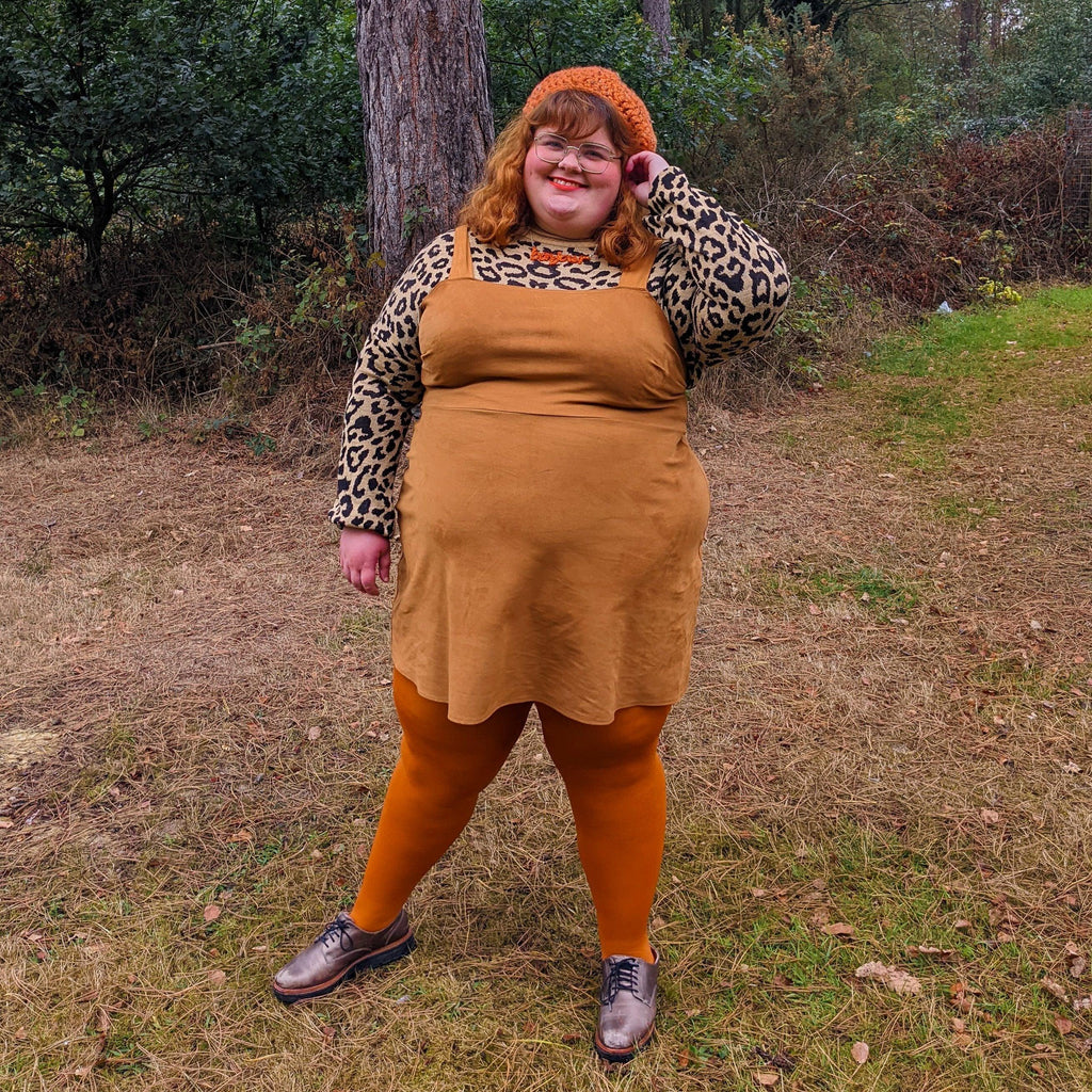 Super Opaque Tights - Toffee Apple - Snag Canada