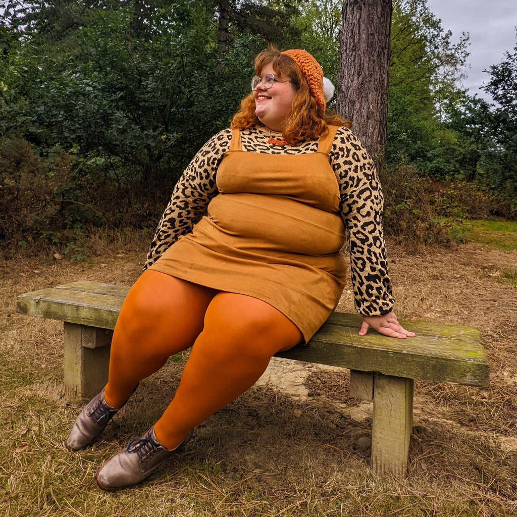 Super Opaque Tights - Toffee Apple - Snag Canada