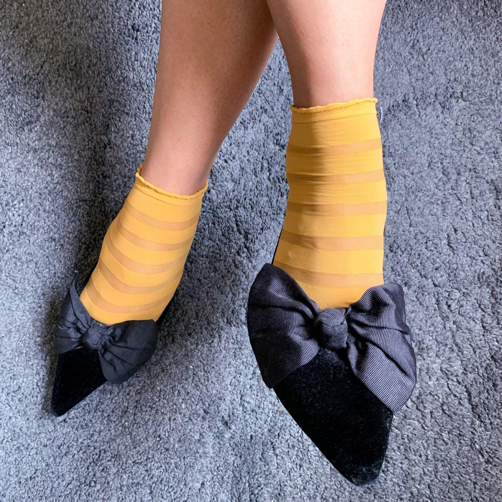 Ankle Sock Lolly - Mustard - Snag Canada