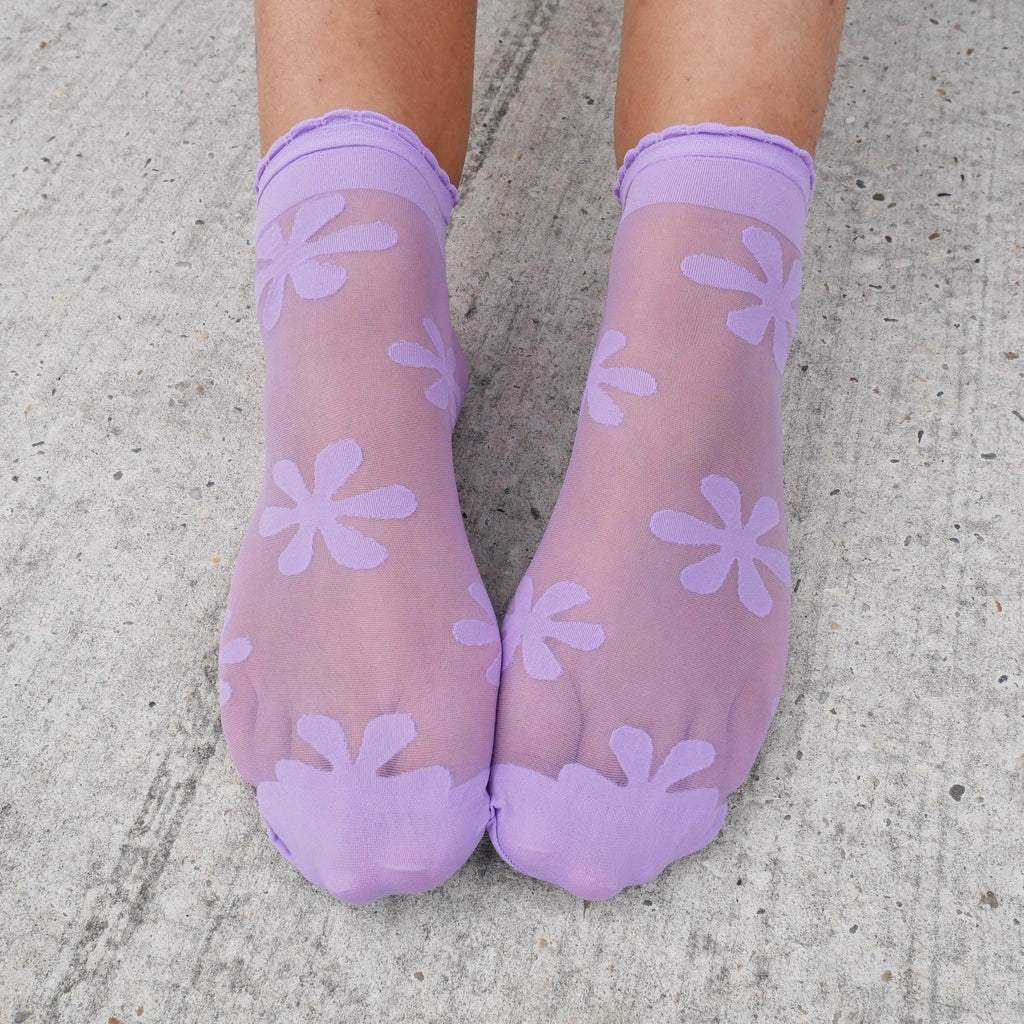 Ankle Sock Pop - Cassis de Violet - Snag Canada