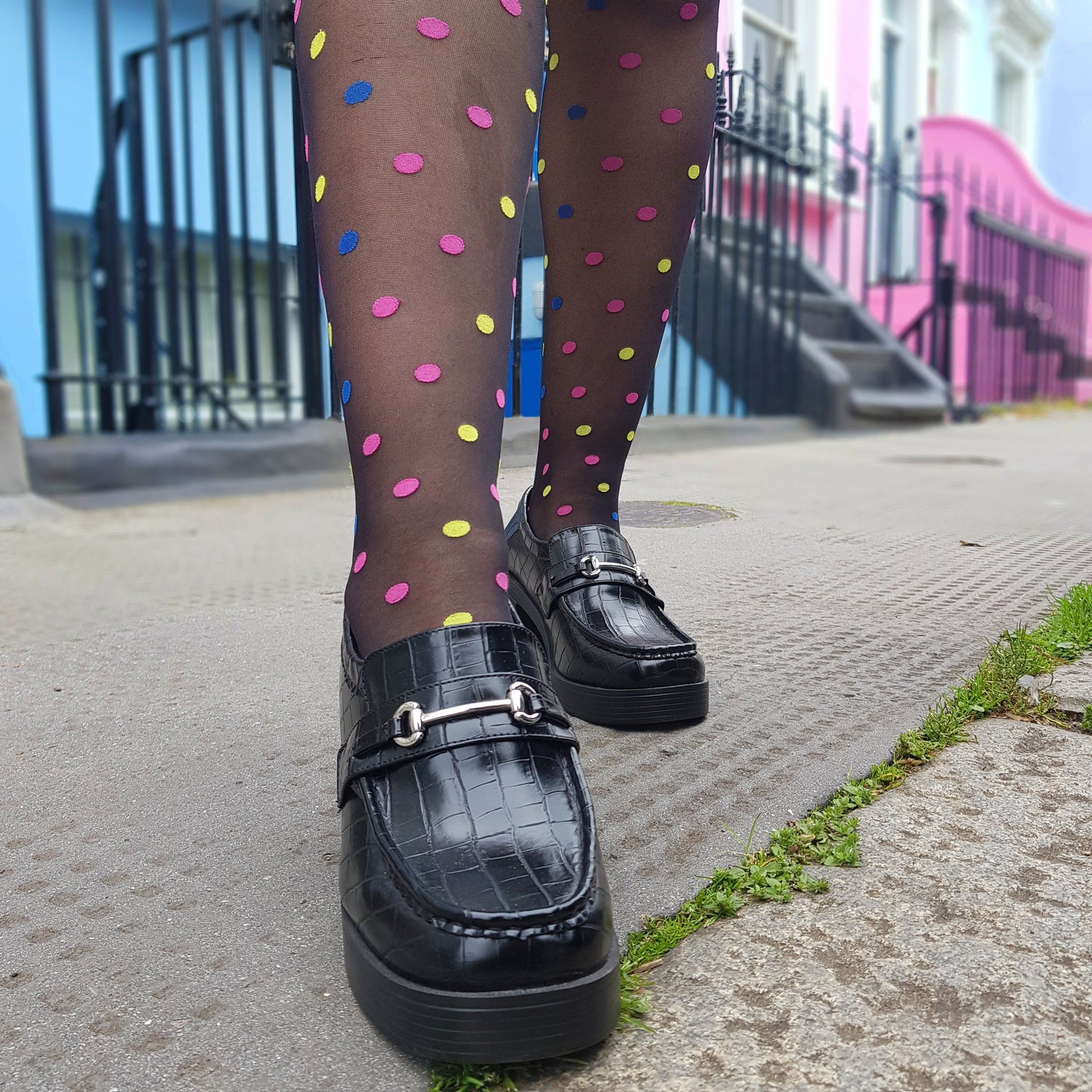 Polka Dot Tights - Sprinkles