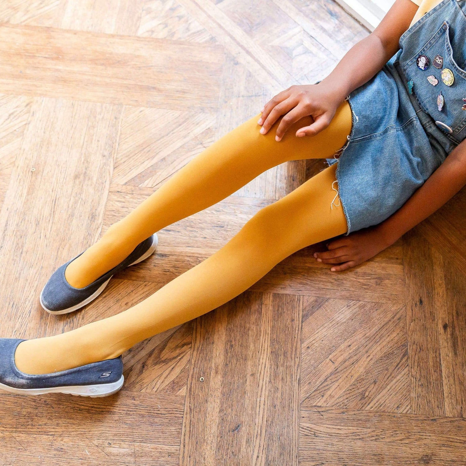 Kids Tights - Colonel Mustard - Snag Canada