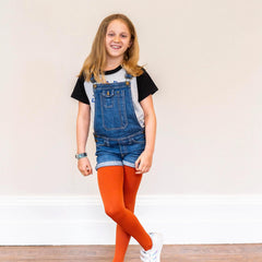 Kids Tights - Pumpkin Spice - Snag Canada