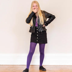 Kids Tights - Suffragette Purple - Snag Canada